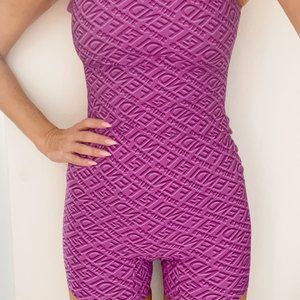 Skims x Fendi Sleeveless Mid Thigh Bodysuit